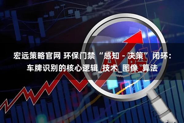 宏远策略官网 环保门禁 “感知 - 决策” 闭环：车牌识别的核心逻辑_技术_图像_算法